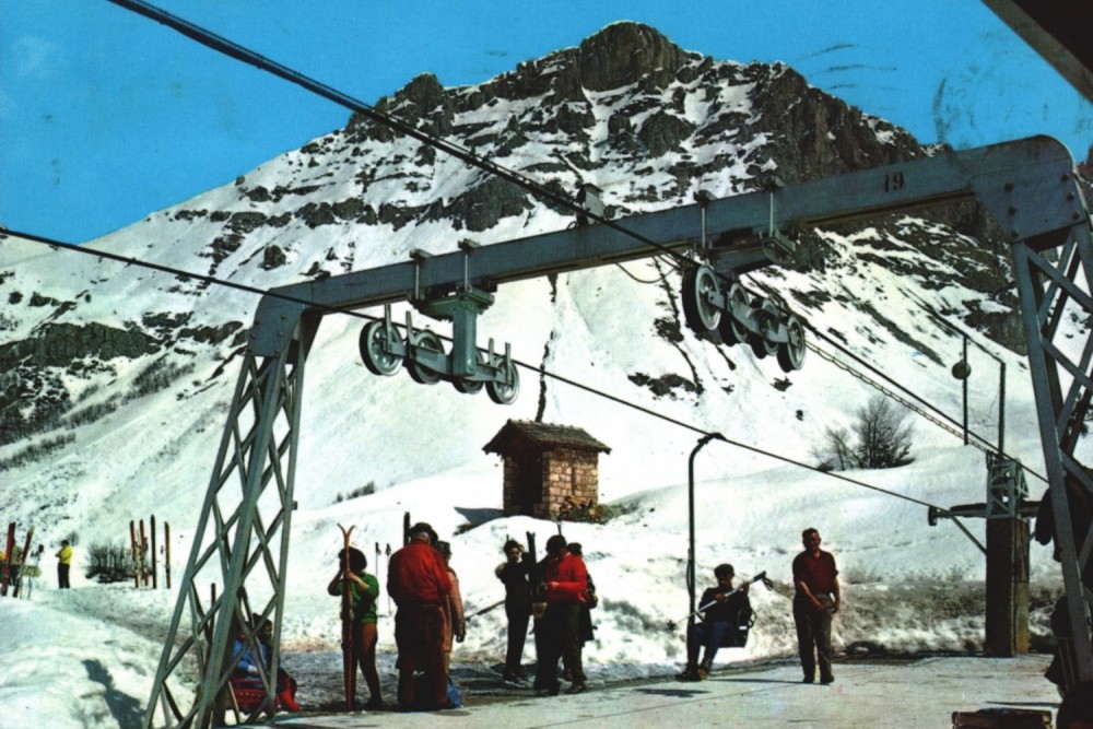 Arrivée Télésiège du Cros